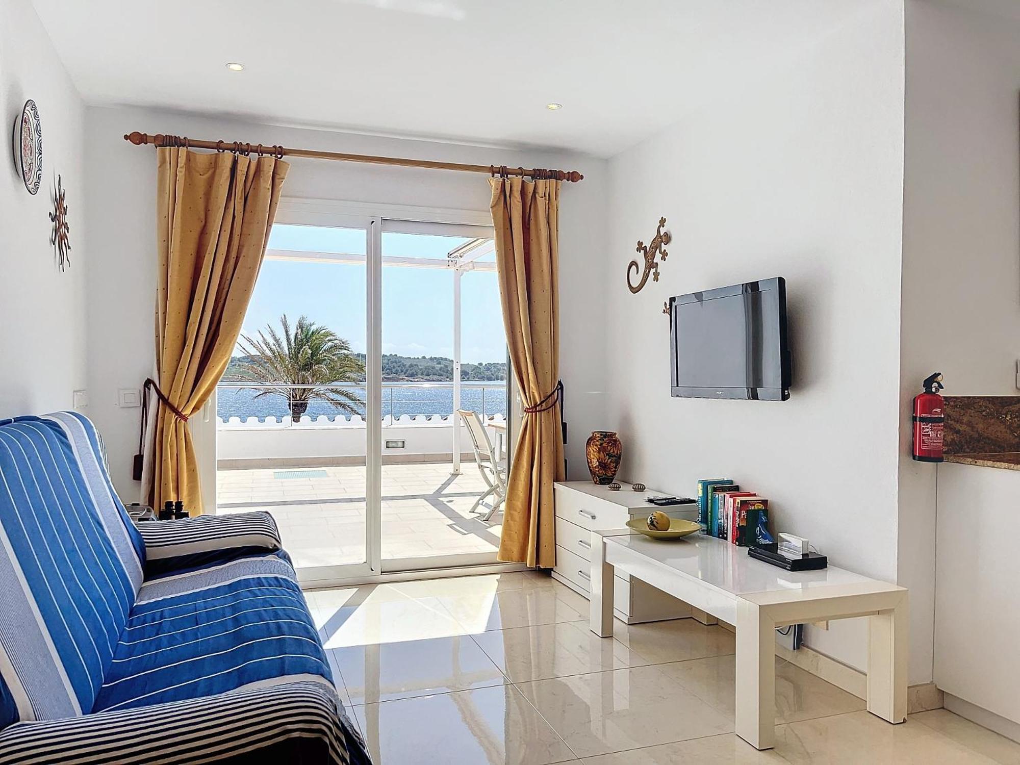 Apartamento F71. Estupendas Vistas A La Bahía Fornells  Exterior foto